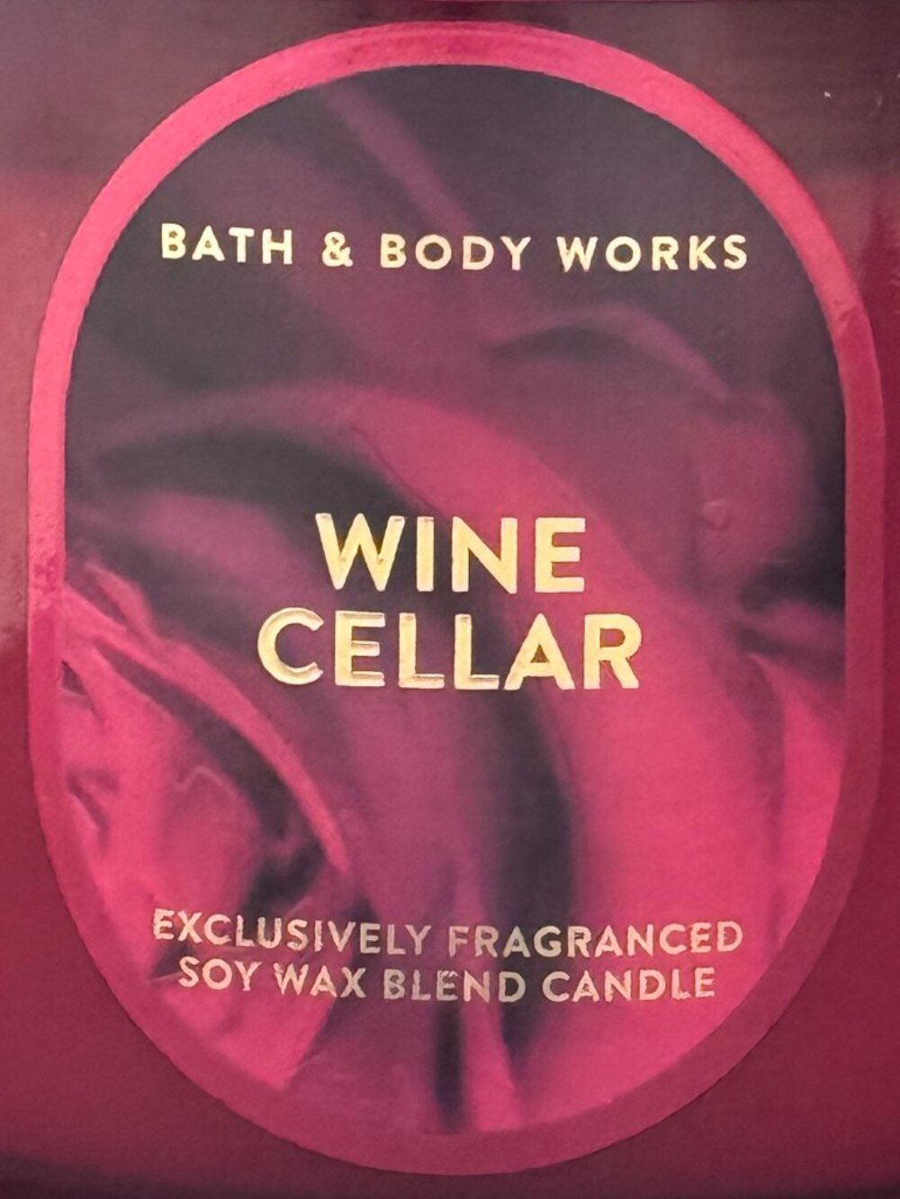 BBW Wine Cellar Bath & Body Works 3 Wick Candle - Picture 3 of 10